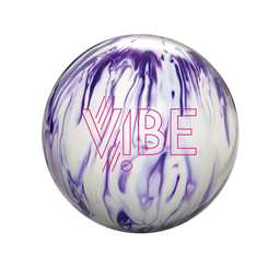 Hammer PRE-DRILLED Arctic Vibe Bowling Ball - Snow/Purple