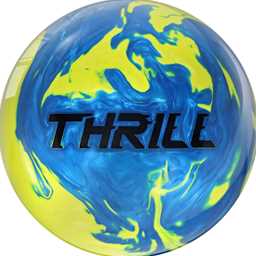 Motiv PRE-DRILLED Max Thrill Pearl Bowling Ball - Yellow/Blue
