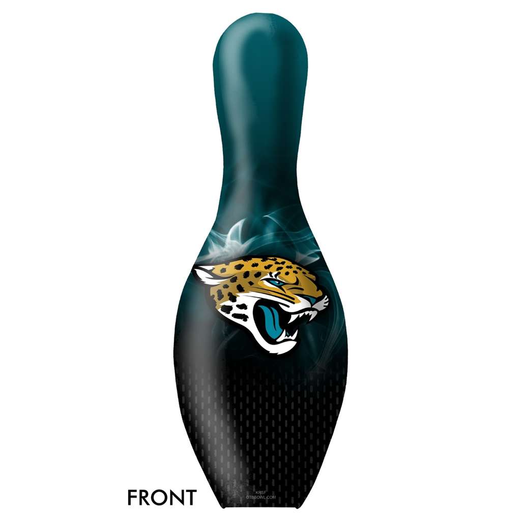 Jacksonville Jaguars regulation NFL bowing ball on fire design