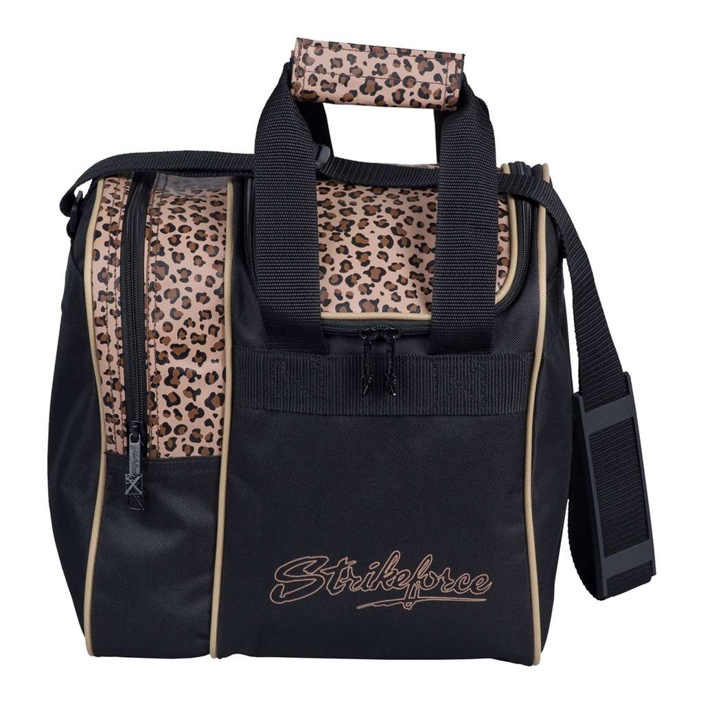 KR Rook Single Tote Bowling Bag Leopard