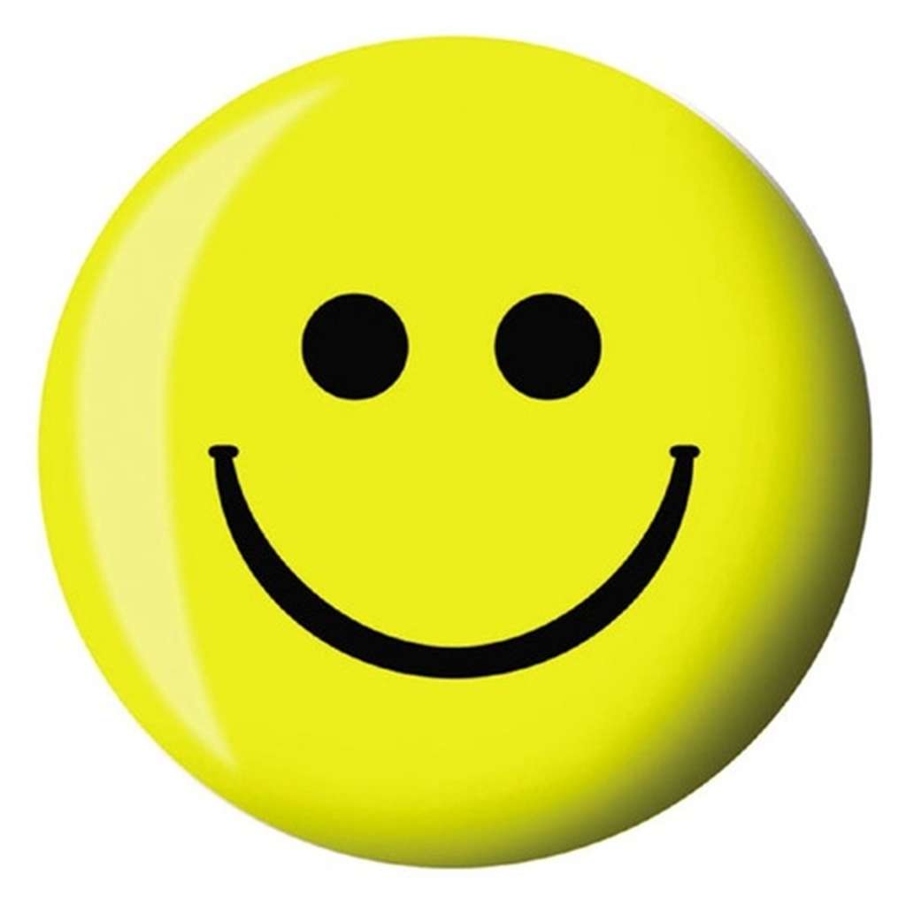 Brunswick Smiley Face Viz Bowling Ball 