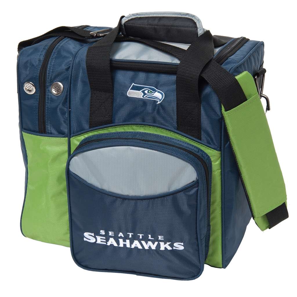 KR Strikeforce Bowling Bags Seattle Seahawks 3 Ball Roller Bowling Bag