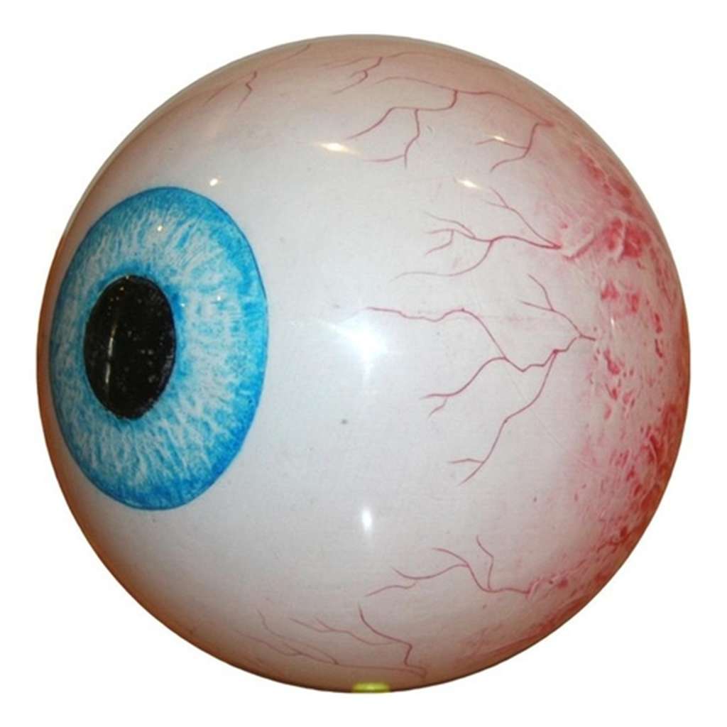 Clear Eye Ball Bowling Ball Free Shipping