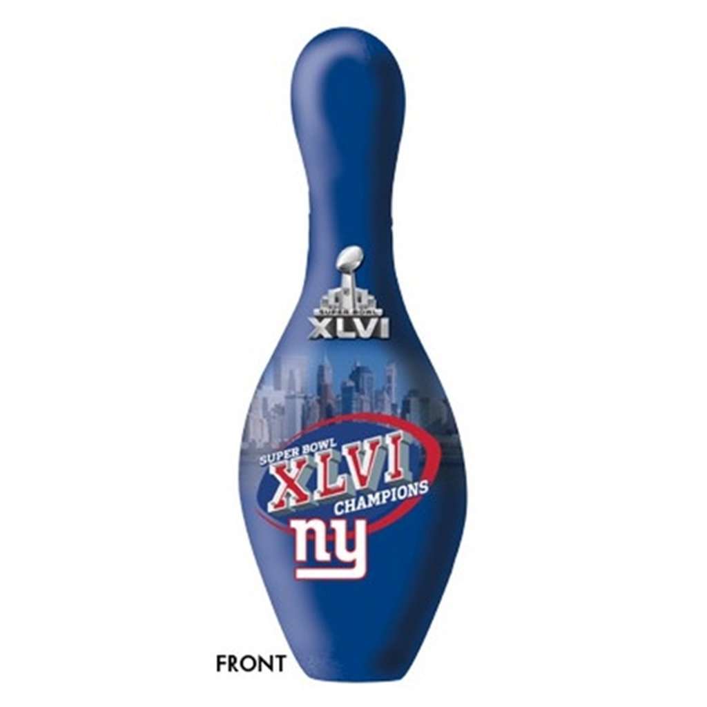 New York Giants bowling ball