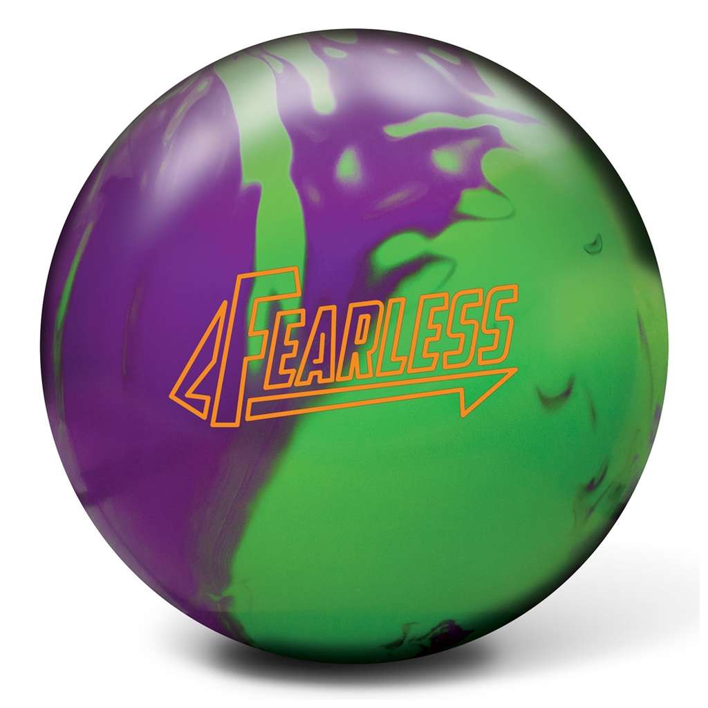 Brunswick Fearless Bowling Ball- Neon Green/Violet