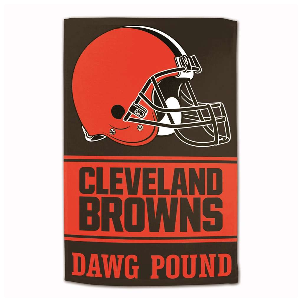 Cleveland Browns Sublimated Cotton Towel - 16