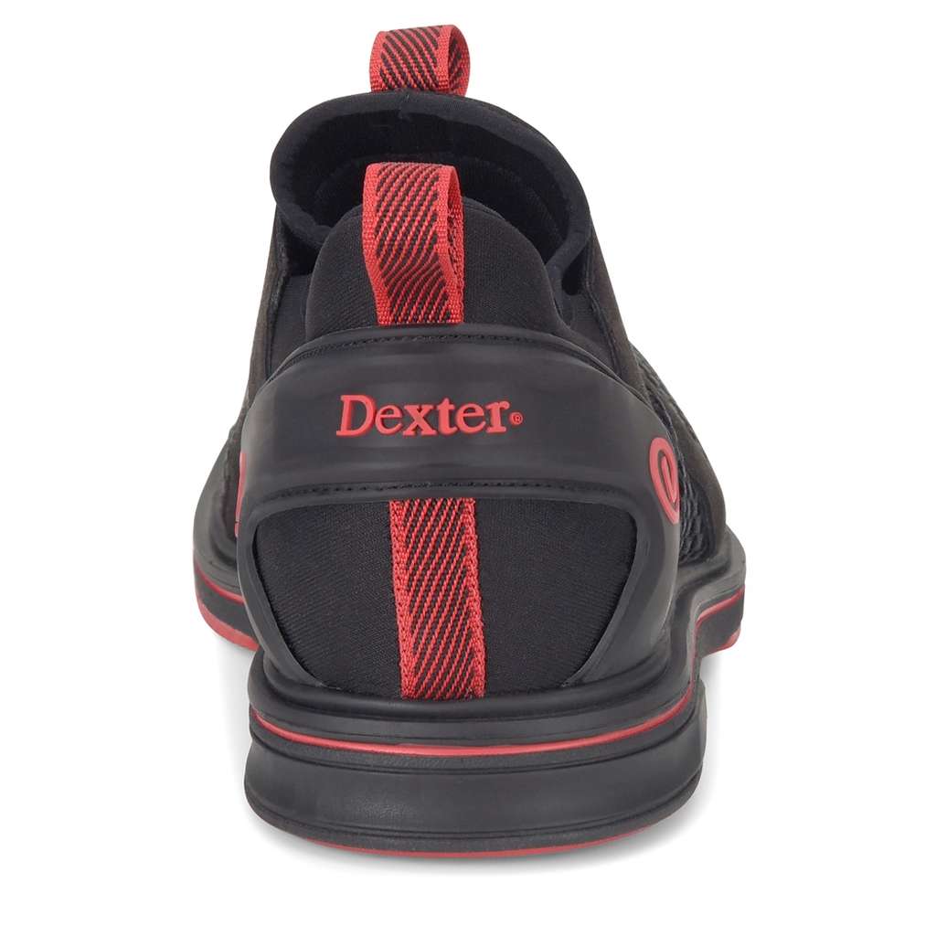 Dexter Mens Pro BOA Black/Red Wide Width Bowling Shoes