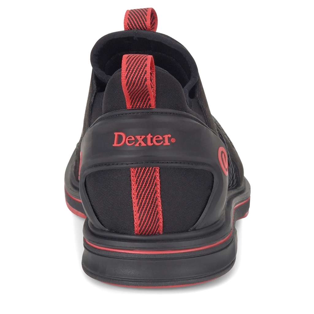 Dexter Mens Pro BOA Black/Red Wide Width Bowling Shoes