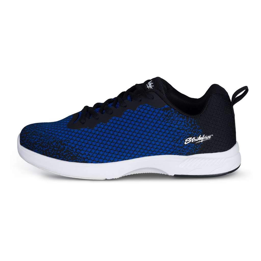 KR Strikeforce Aviator Black/Blue Bowling Shoes Men's