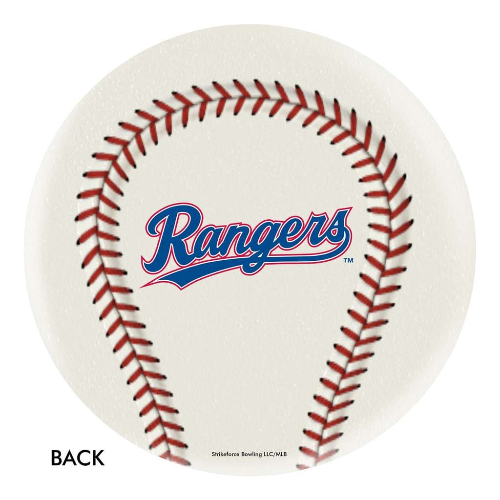 MLB Texas Rangers baseball designed regulation size bowling ball