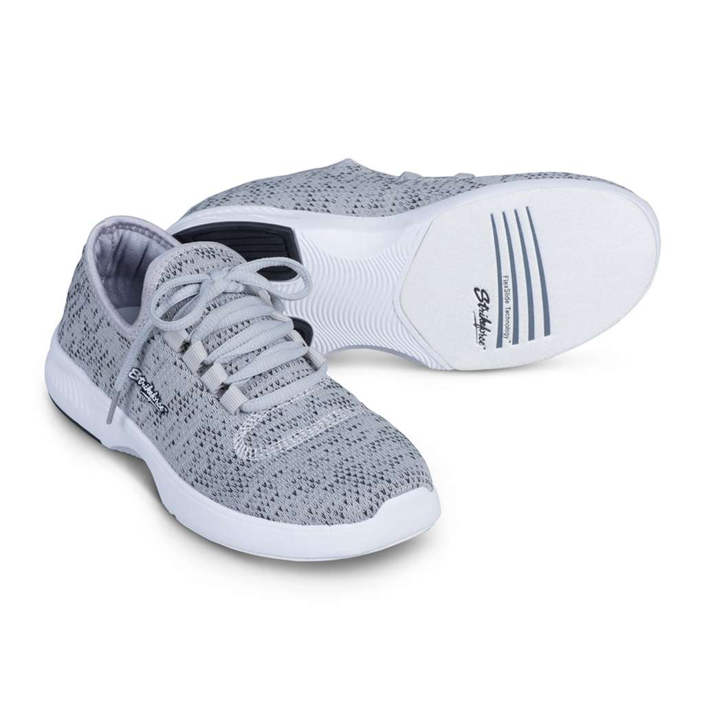 KR Strikeforce Maui Grey Bowling Shoes Ladies Wide Width