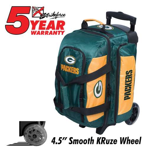 Green Bay Packers Slim Triple Tote Bowling Bag