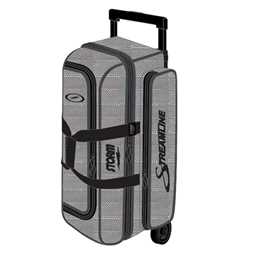 Storm Streamline 3 Ball Roller Bowling Bag- Silver/Black