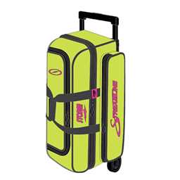 Storm Streamline 3 Ball Roller Bowling Bag- Lime/Grey