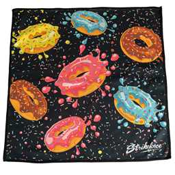 KR Strikeforce Microfiber Towel 16x16" - Donuts