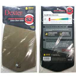 Dexter S2 Brown Microfiber Comfort Plus Slide Sole (Not compatible with Dexter T·H·E 9 shoes)