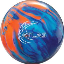 Columbia 300 Atlas Hybrid Bowling Ball - Sky Blue/Orange/Dark Blue