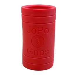 JoPo Power Oval/Oval Dots Finger Insert Red- Pack of 2