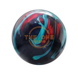 Ebonite PRE-DRILLED The One Reverb Bowling Ball - Teal/Black/Red