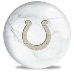 NFL Bowling Ball Marble Indianapolis Colts