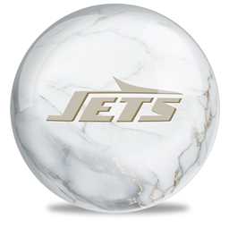 NFL Bowling Ball Marble New York Jets