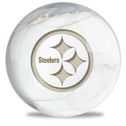 NFL Bowling Ball Marble Pittsburgh Steelers