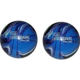 EPCO Duckpin Bowling Balls- Urethane - Purple, Blue & Mint (5 inch- 3lbs. 10 oz.) 2 Balls