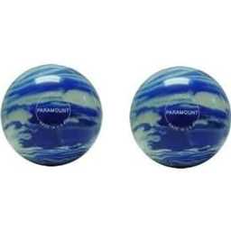 EPCO Duckpin Bowling Balls- Marbleized - Blue & White 4 7/8 inch- 3lbs. 12 oz.2 Balls