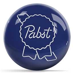 Pabst Blue Ribbon V1 Bowling Ball - Blue