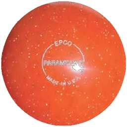 EPCO Duckpin Bowling Ball - Speckled House Ball - Orange (4 7/8 inch- 3lbs. 8 oz.) 1 Ball