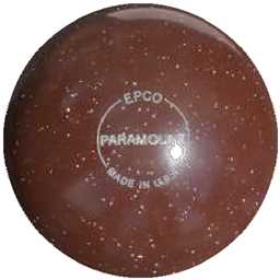 EPCO Duckpin Bowling Ball- Speckled House Ball - Brown (5 inch- 3lbs. 8 oz.) 1 Ball