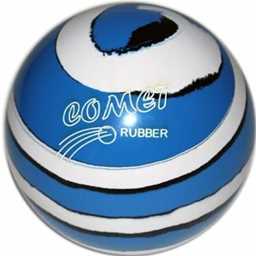 EPCO Candlepin Bowling Ball- Comet Rubber - Royal with White & Black (4 1/2 inch- 2lbs.7oz.) 1 Ball