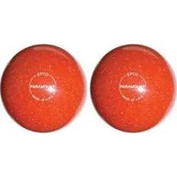 EPCO Duckpin Bowling Balls- Speckled House Ball - Orange 4 7/8 inch- 3lbs. 12 oz. 2 Balls