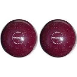 EPCO Duckpin Bowling Balls- Speckled House Ball - Cranberry (5 inch- 3lbs. 10 oz.) 2 Balls