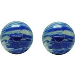 EPCO Duckpin Bowling Balls- Marbleized - Blue & White (4 7/8 inch- 3lbs. 8 oz) 2 Balls