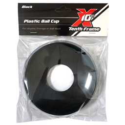 Tenth Frame Plastic Ball Cup With Packaging - Black