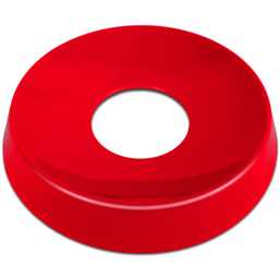 Tenth Frame Plastic Ball Cup Each - Red