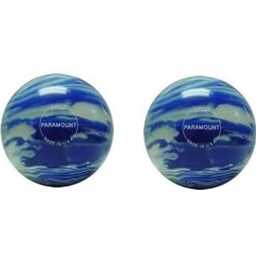 EPCO Duckpin Bowling Balls- Marbleized - Blue & White (4 3/4 inch- 3lbs. 8 oz.) 2 Balls