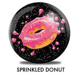 Sprinkled Donut Bowling Ball