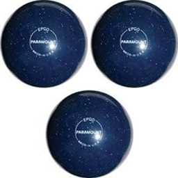 EPCO Duckpin Bowling Balls - Speckled House Ball - Blue (4 7/8 inch- 3lbs. 10 oz.) 3 Balls