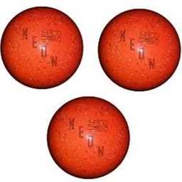 EPCO Duckpin Bowling Balls - Neon Speckled - Orange (4 7/8 inch- 3lbs. 8 oz.) 3 Balls