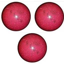 EPCO Duckpin Bowling Balls - Neon Speckled - Magenta (4 3/4 inch- 3lbs. 8 oz.) 3 Balls