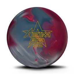 Roto Grip PRE-DRILLED Attention Star S2 Bowling Ball - Berry/Silver/Black Aqua