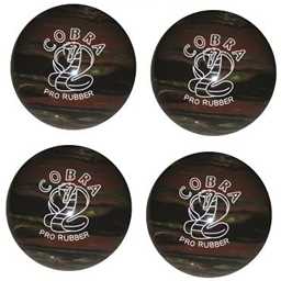 EPCO Candlepin Bowling Balls - Cobra Pro Rubber - Camouflage (4 1/2 inch- 2lbs. 7oz.) 4 Balls