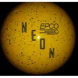 EPCO Neon Candlepin Bowling Ball- Neon Yellow (4 1/2 inch- 2lbs. 6oz.) 1 Ball