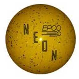 EPCO Candlepin Bowling Ball- Neon Speckled - Yellow (4 1/2 inch- 2lbs. 6oz.) 1 Ball