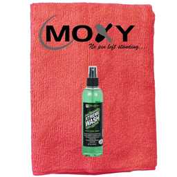 Kr Strikeforce Xtreme Wash Bowling Ball Cleaner 8oz with Moxy Micro Fiber Cleaning Towel (Red)