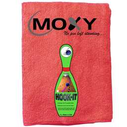 Neo Tac Hook It Bowling Ball Cleaner - 6oz with Moxy Micro Fiber Cleaning Towel (Red)