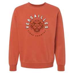 Versailles Tiger Country Unisex Crewneck - Amber