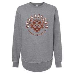 Versailles Tiger Country Ladies Crewneck - Gray